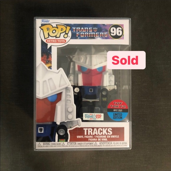 Pending - Funko Pop! Retro Toys: Transformers - Tracks #96 - Picture 1 of 6